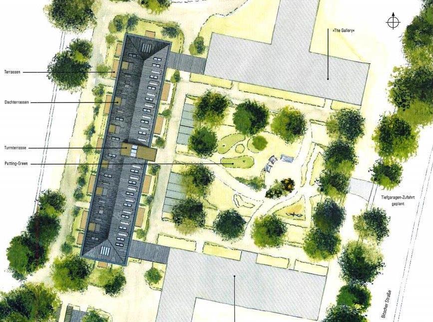 “The Metropolitan Gardens” – Wohnen im Park: “The Times Tower”- Elegante Studio-Wohnung (vermietet)