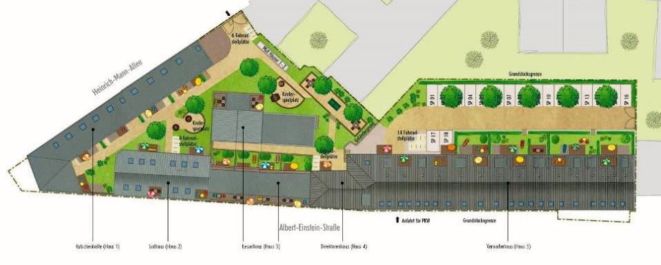 BEZUGSFREI! “Hofgärten am Brauhausberg”: Komfortable 2-ZimmerWohnung mit Gartenterrasse
